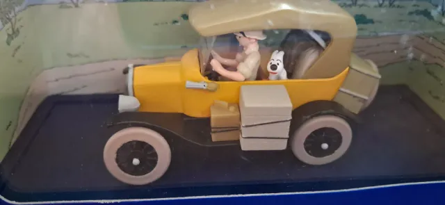 Action Figure Tintin in auto