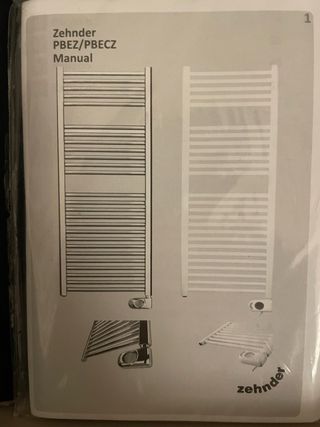 Termoarredo Elettrico Zehnder Aura 130x50 Nuovo