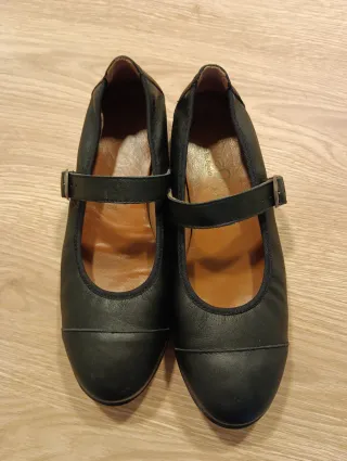 Zapatos miMao Merceditas Mujer Talla 39 Negros