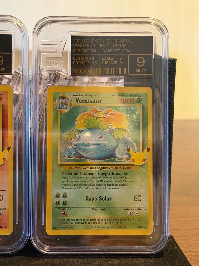 Charizard/Blastoise/Venusaur 25° Anniversario (pack3)
