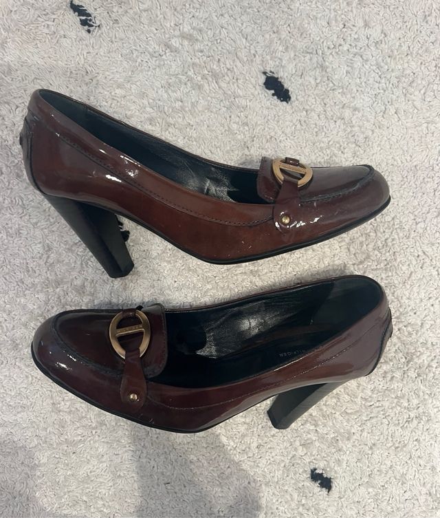 Zapatos de tacón Tommy Hilfiger marrones