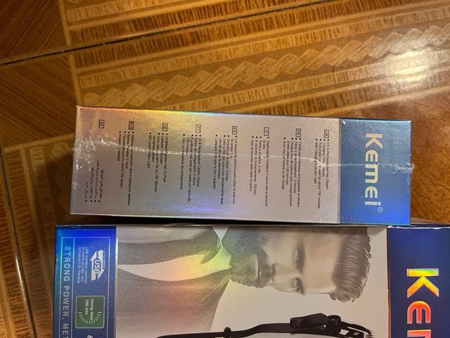 máquina Kemei KM-PG809A Cortapelos Completo