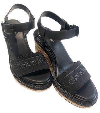 Alpargatas Calvin Klein Negras Talla 38