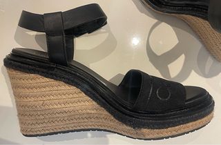 Alpargatas Calvin Klein Negras Talla 38