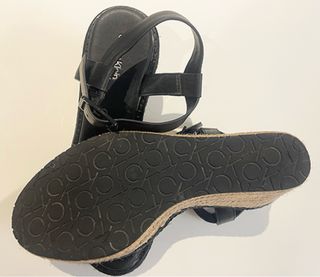 Alpargatas Calvin Klein Negras Talla 38