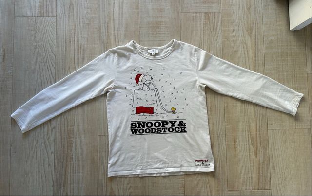 Camiseta Snoopy y Woodstock Invierno