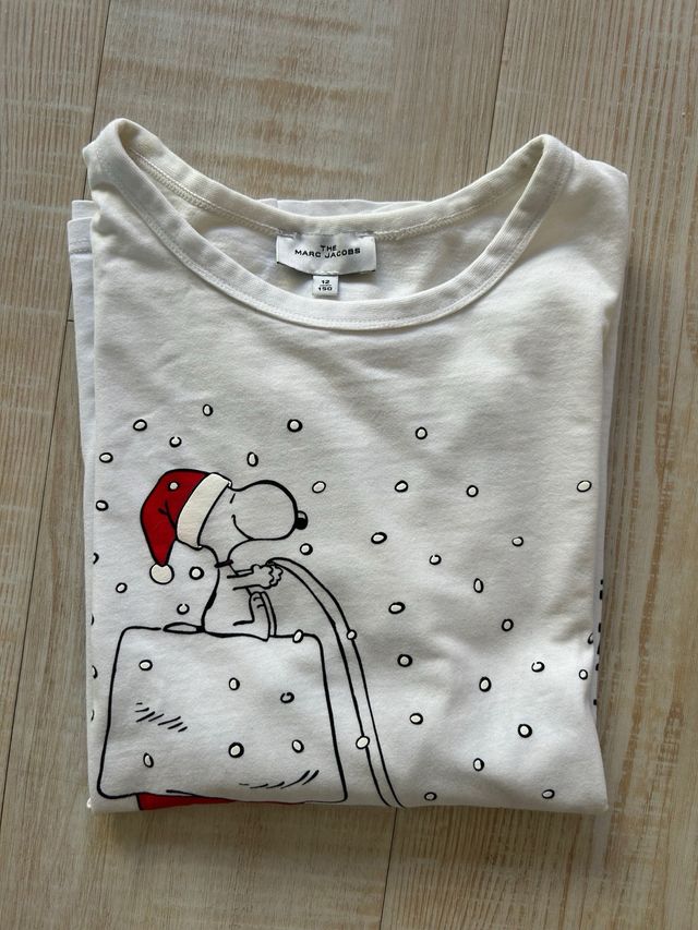 Camiseta Snoopy y Woodstock Invierno