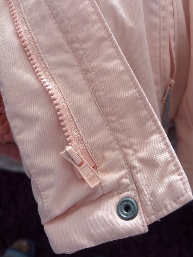 Chaqueta impermeable 3 en 1 Columbia rosa