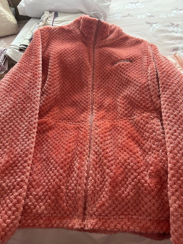 Chaqueta impermeable 3 en 1 Columbia rosa