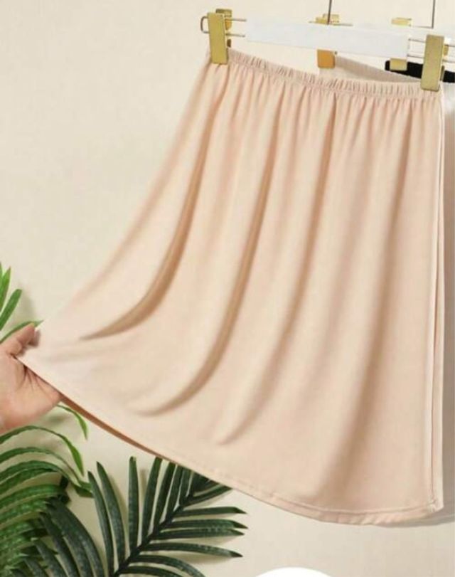 Combinación corta beige talla única