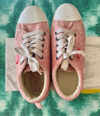 Zapatillas tipo Converse 23,5cm (37) Lois Rosa