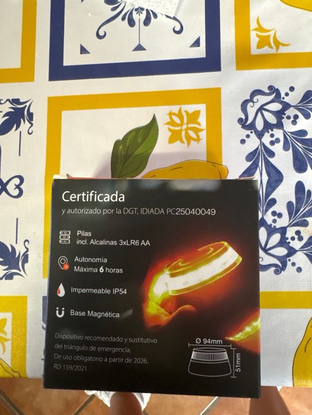 Luz Emergencia V16 Geolocalizada JP&PM