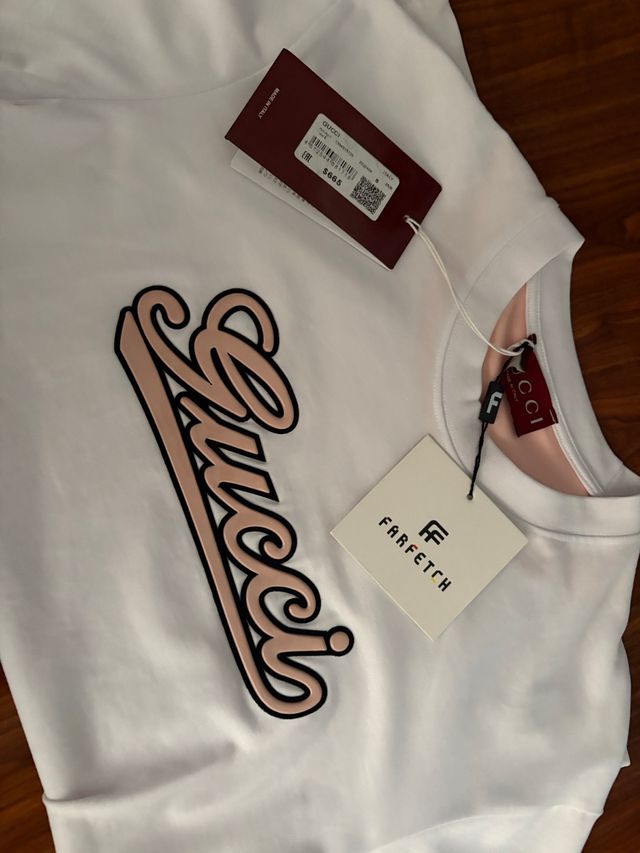 Camiseta Gucci Blanca Talla S