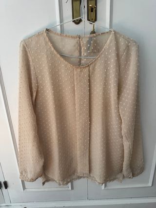 Camisa plumeti beige