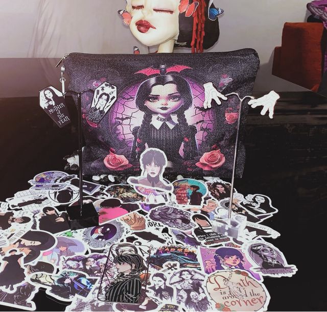 Pack 3 Pines Góticos Miércoles Shadows Ed.Limitada