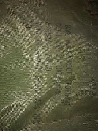 Bolsa impermeable para mochila ejercito EEUU