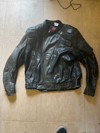 Chaqueta Cuero Moto HeinGericke 2XL
