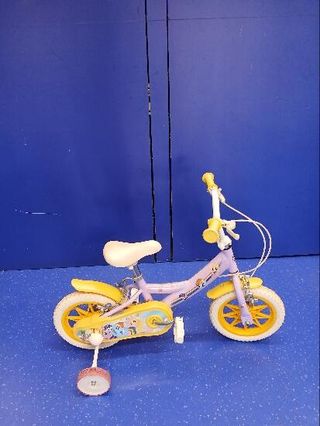 bici unicornio violeta