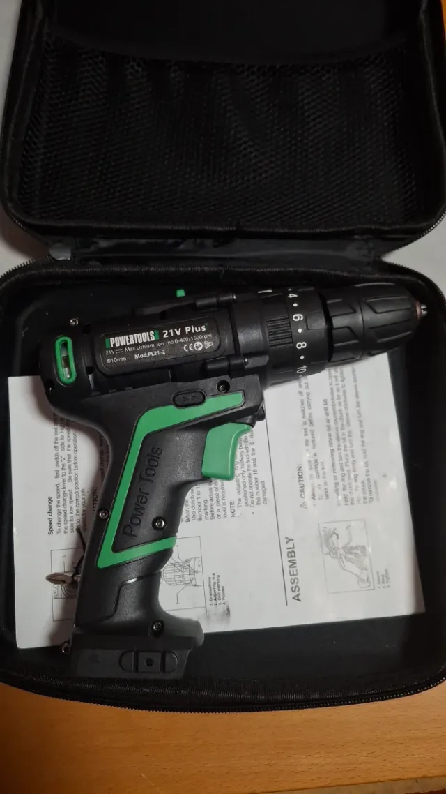 Berbequim a Bateria Aneer Power Plus