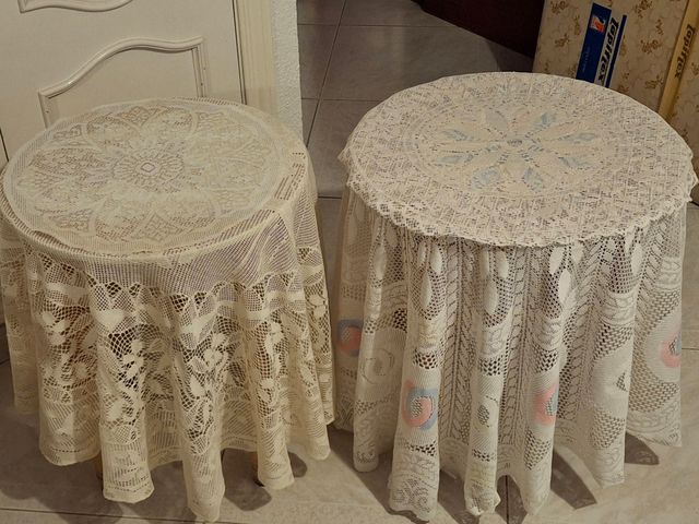 Regalo Mesitas redondas pequeñas de madera