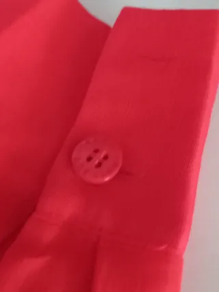 Camisa Adolfo Dominguez Roja Talla S