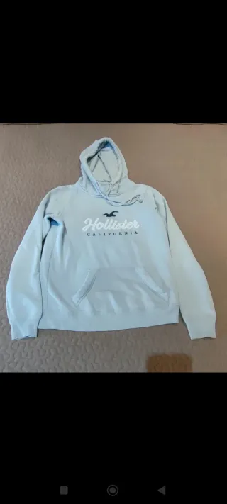Sudadera Hollister Mujer Azul