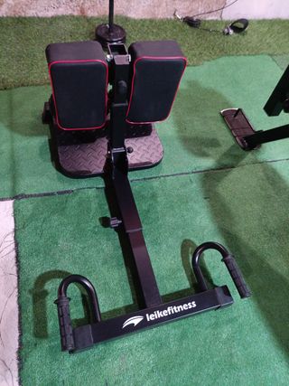 Banco de sentadillas Leikefitness 8400