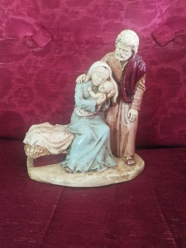 Figura Sagrada Familia Navidad