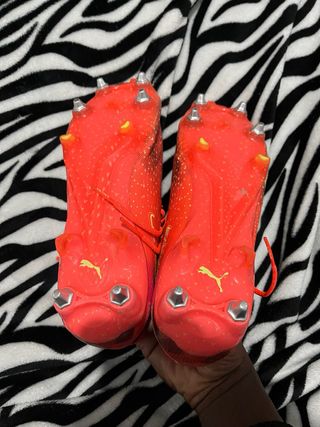 Botas de fútbol aluminio