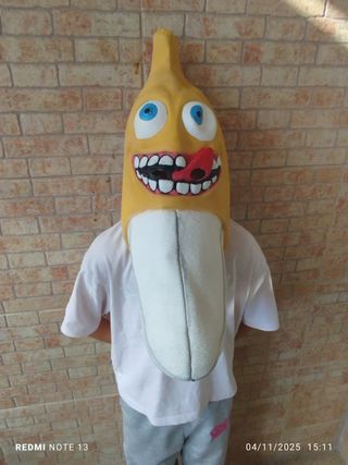 Disfraz Máscara Banana Carnaval