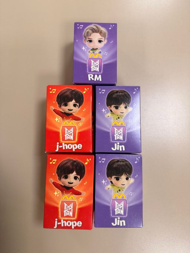 Tiny Tan BTS McDonald's