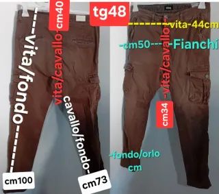 Pantaloni cargo Block Eleven tg 48