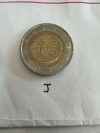 Moneta 2 euro commemorativa Germania-J 2009