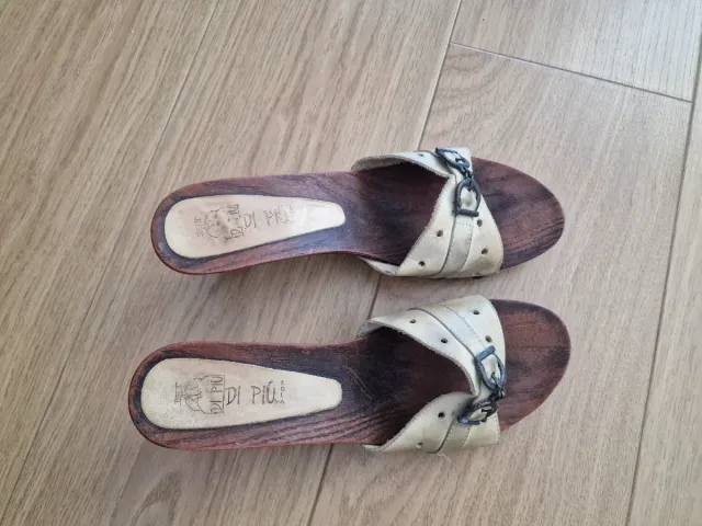 Zapatos Di Più Beige y Marrón