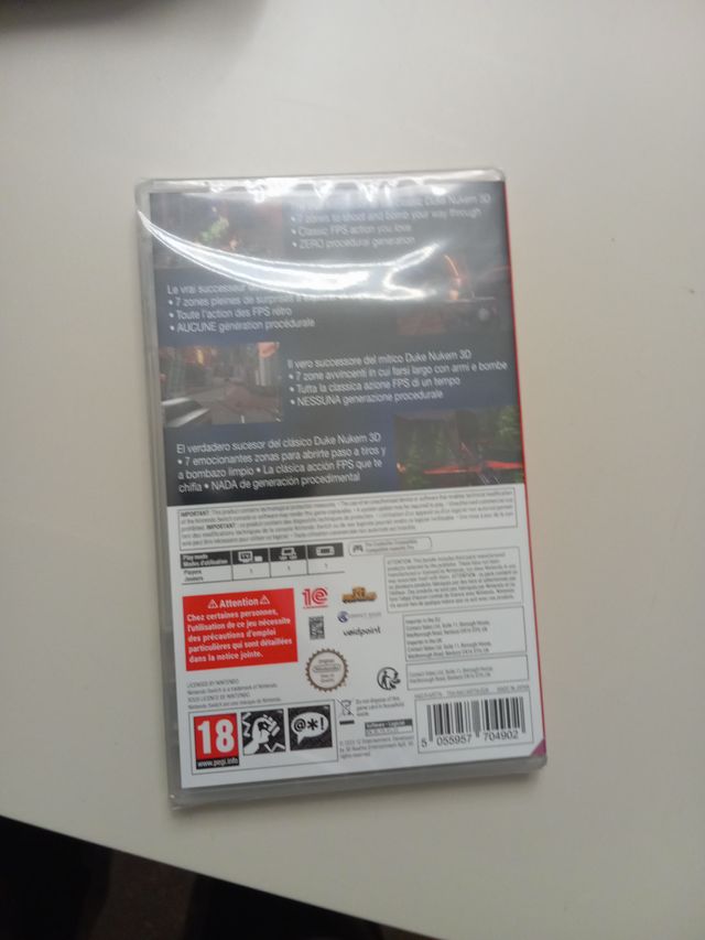 Juego Nintendo Switch Ion Fury Shooter