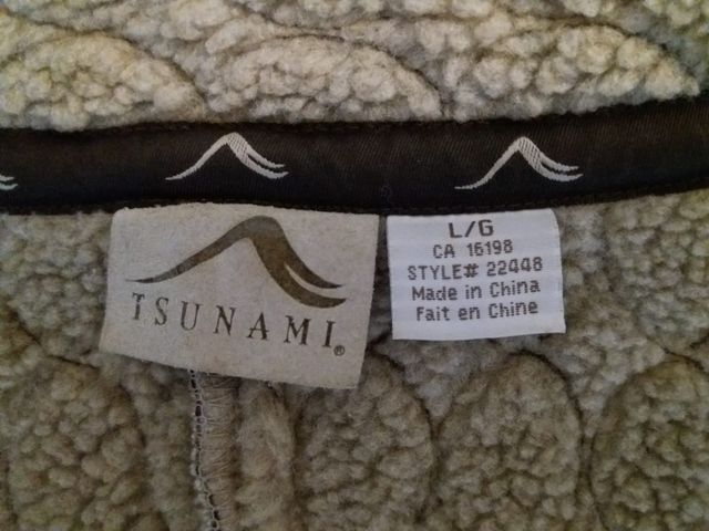 Chaleco acolchado marrón con cuello de borreguito