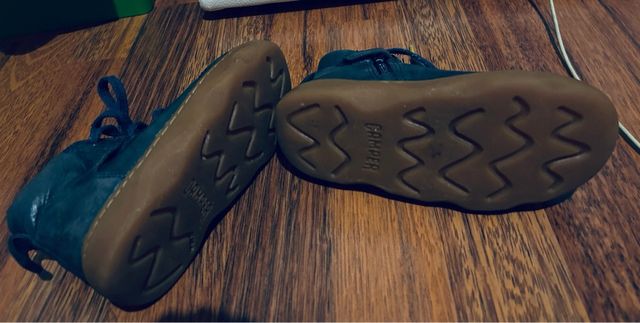 Botas Camper Piel Azul Talla 28