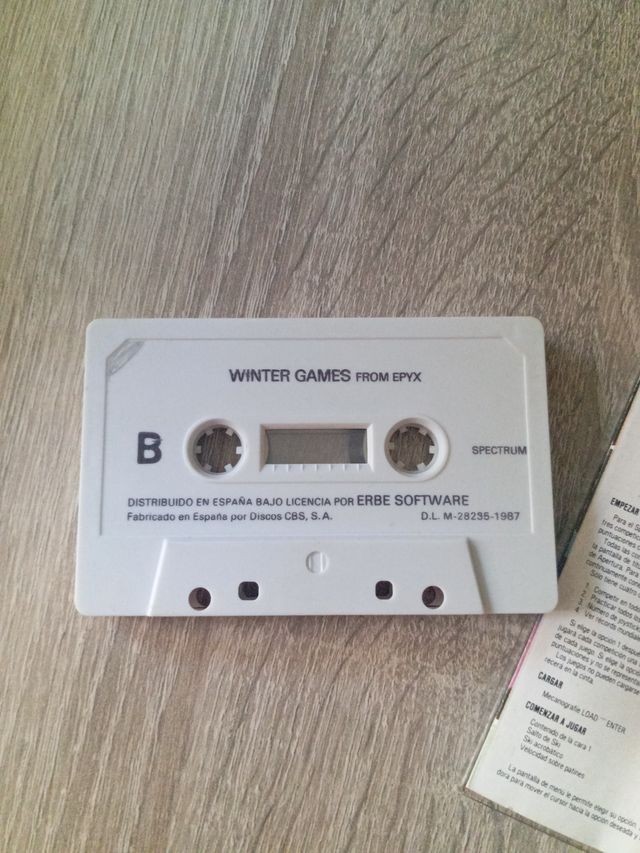 Juego Spectrum Winter Games Erre Software