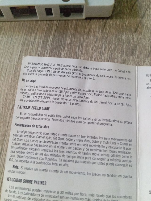 Juego Spectrum Winter Games Erre Software