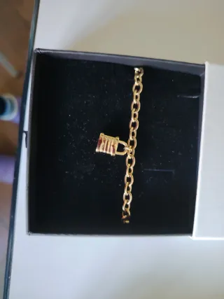 Bracciale 2Jewels dorato con lucchetto