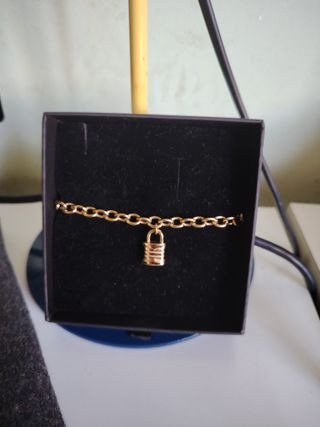 Bracciale 2Jewels dorato con lucchetto