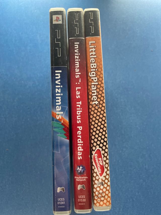 3 Juegos PSP: Invizimals y LittleBigPlanet