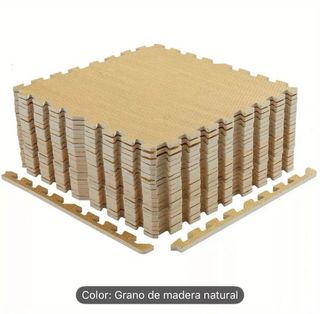 12 Tatami Puzzle in Gomma EVA Legno Nuovi !!!