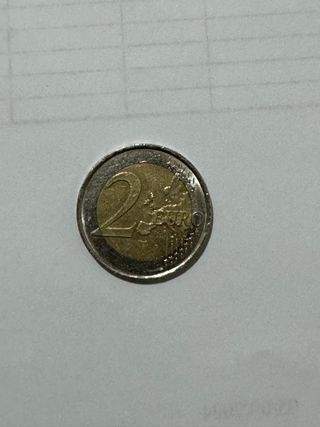 Moneta 2 euro divisionale Spagna 2016 circolata.