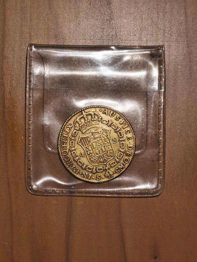 Moneda de Oro 4 Escudos 1787