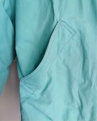 Piumino donna teal