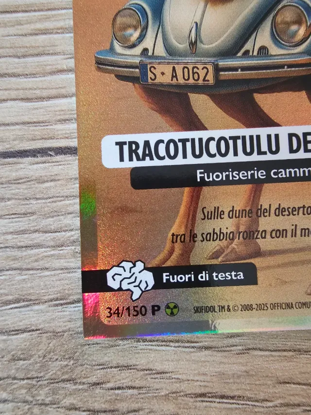 Carta Brainrot Tracotucotulu Delapeladustuz