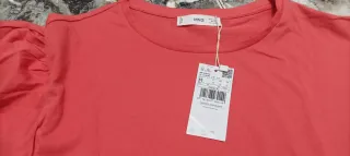 Camiseta Coral Mango Talla S Nueva