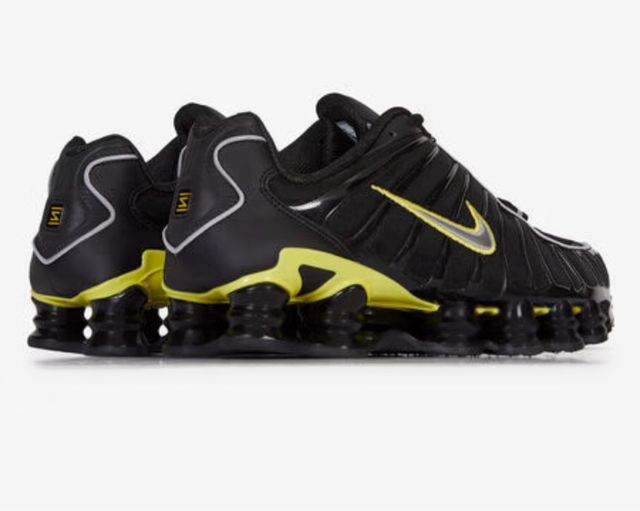 Nike Shox TL Negro Amarillo