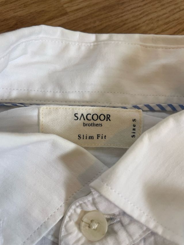 Camisa Scotch & Soda Algodón Premium Blanca